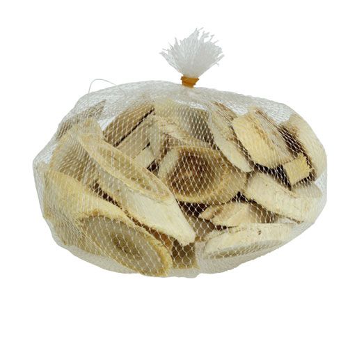 Floristik24 Plastry drewna morwowego bielone 500g