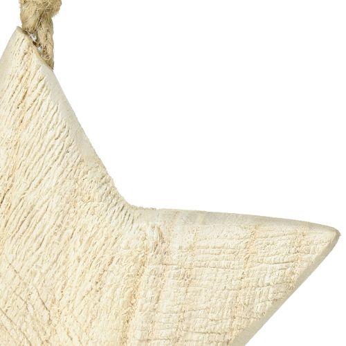Produkt Drewniana gwiazda naturalna ozdoba świąteczna drewno Ø13,5cm