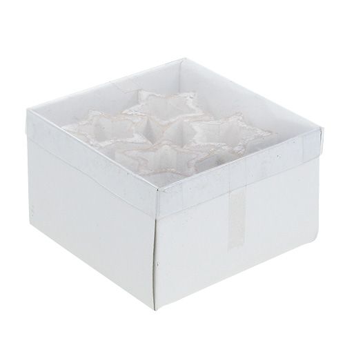 Floristik24 Gwiazdy drewniane otwarte 5cm 12szt.