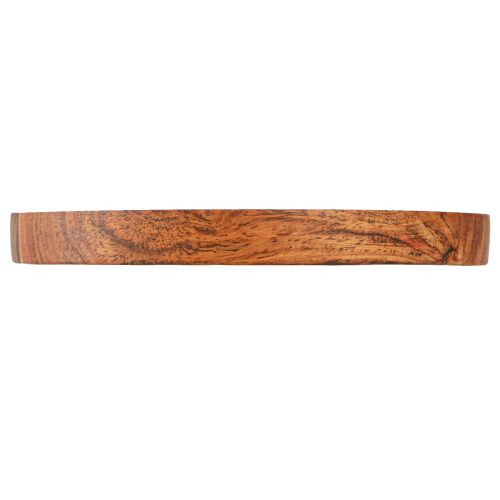Produkt Drewniana taca drewniana płyta akacja naturalnie olejowana Ø25cm W2,5cm