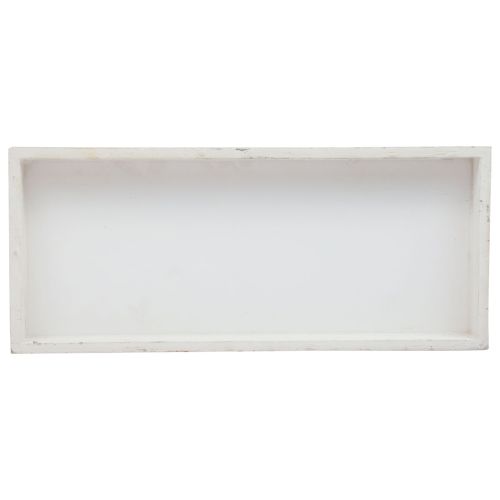 Produkt Taca drewniana biała taca dekoracyjna shabby chic z drewna 35×15×3cm