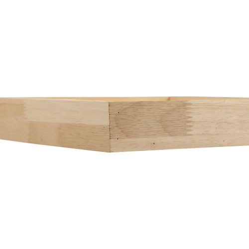 Produkt Taca drewniana ozdobna taca drewniana kwadratowa naturalna 20×20×3,5cm