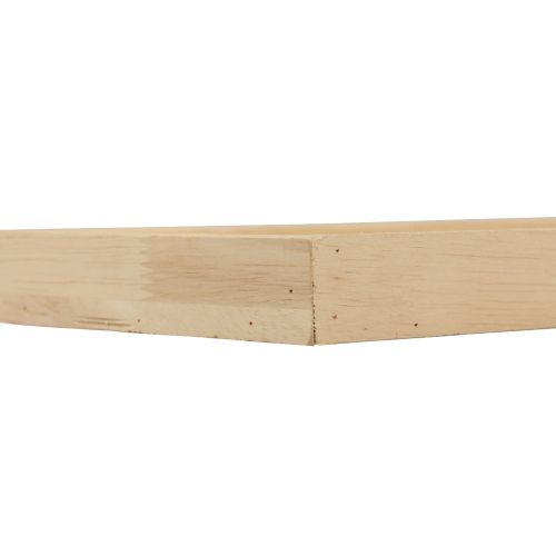 Floristik24 Taca drewniana Taca dekoracyjna drewniana prostokątna naturalna 50×17×2,5cm