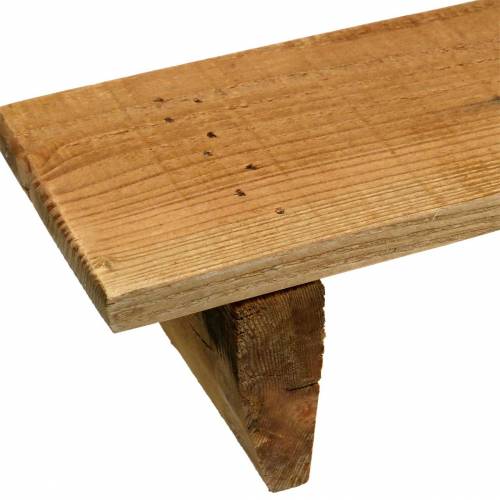 Floristik24 Taca drewniana z nóżkami natura 58cm H10cm