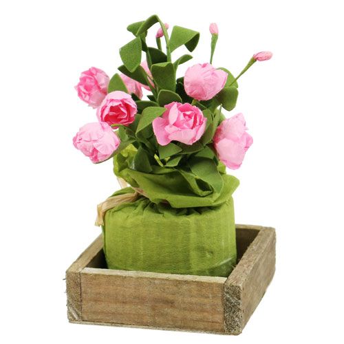Produkt Taca drewniana 14cm x 14cm x 3cm umyta