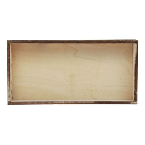 Produkt Drewniana taca płomieniowana dekoracyjna taca dekoracja stołu rustykalna 30×15×3cm
