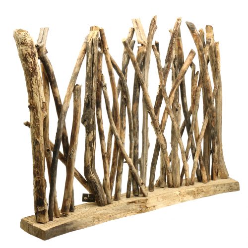 Floristik24 Dzielnik pokoju drewniana rzeźba natura 77cm x 60cm