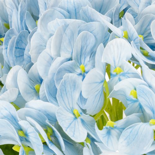 Produkt Sztuczne kwiaty hortensji, realistyczny wygląd, do dekoracji salonu, 34 cm, 3 sztuki