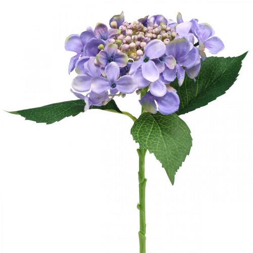 Produkt Hortensja dekoracyjna, kwiat jedwabiu, sztuczna roślina fioletowa L44cm