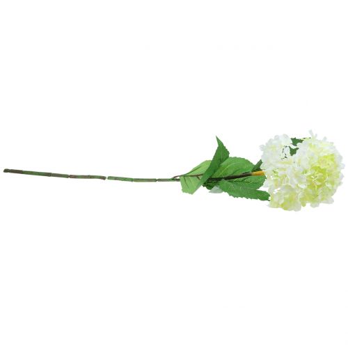 Floristik24 Hortensja biała sztuczna 80cm