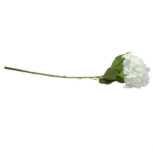Floristik24 Hortensja duża sztuczna biała L110cm