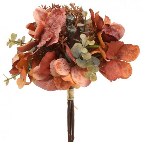 Bukiet hortensji sztuczne kwiaty dekoracja stołu 23cm