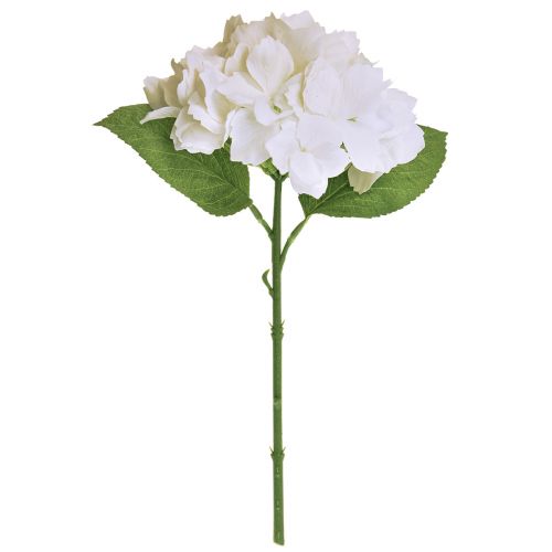 Produkt Hortensje Sztuczne Białe Sztuczne Kwiaty Kwiaty Prawdziwe Dotykowe 33cm