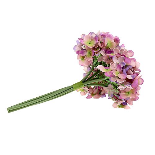 Floristik24 Hortensja pęczek L25cm Fioletowy