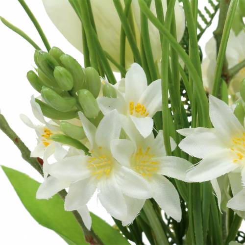 Floristik24 Bukiet z hiacyntów i tulipanów sztuczny 34cm
