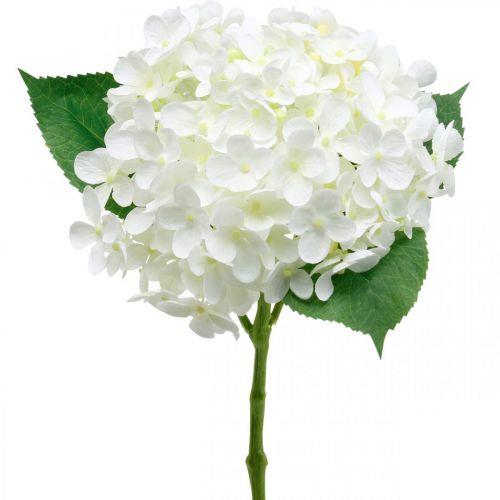 Hortensja sztuczna biała 53cm