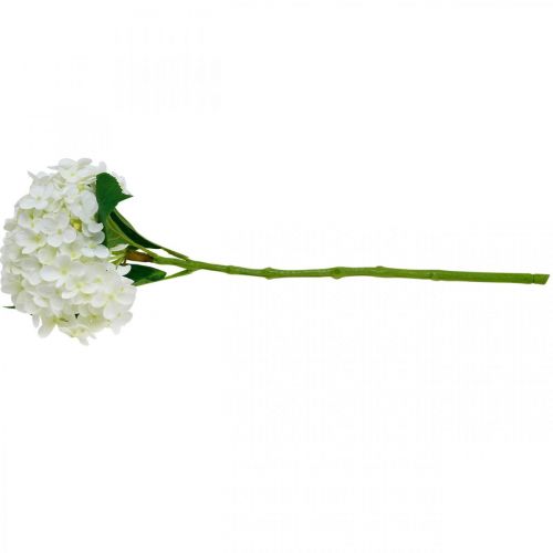Floristik24 Hortensja sztuczna biała 53cm