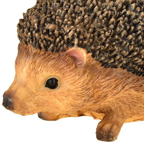 Produkt Jeż dekoracyjna figurka jesień malowana ręcznie na brązowo 14×9,5×9cm
