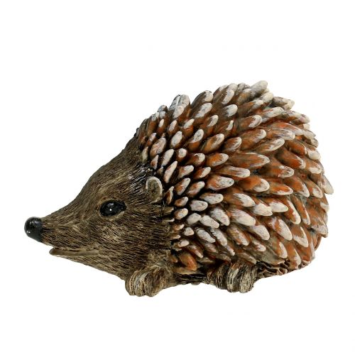 Floristik24 Figurka jeża brązowa 8cm