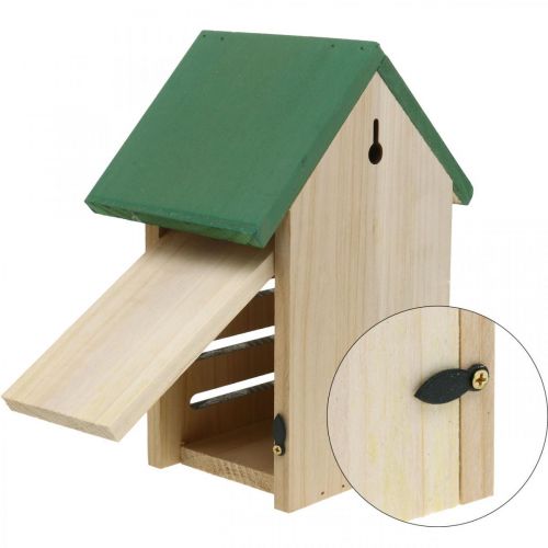 Floristik24 Owad hotel drewna, owad dom ogród biedronka H21.5cm