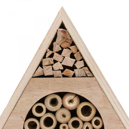 Produkt Hotel dla owadów Plaster miodu Hotel dla pszczół Drewno Biały Naturalny W18,5 cm 2szt