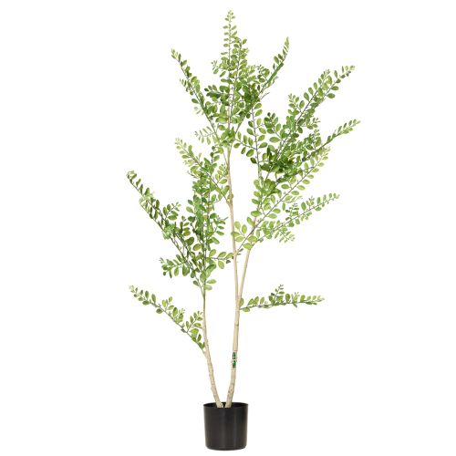 Sztuczna roślina w doniczce, wys. 130 cm, zielona, dekoracyjna | Floristik24.pl