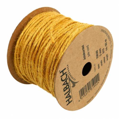 Produkt Sznurek jutowy żółty Ø2mm 50m