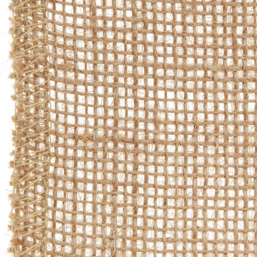Produkt Wstążka jutowa Naturalna wstążka bieżnika na stół Wstążka jutowa na doniczkę 30cm 9m