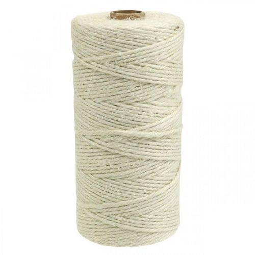 Produkt Sznurek jutowy, naturalny sznurek jutowy w naturalnych kolorach, bielony Ø3mm L200m
