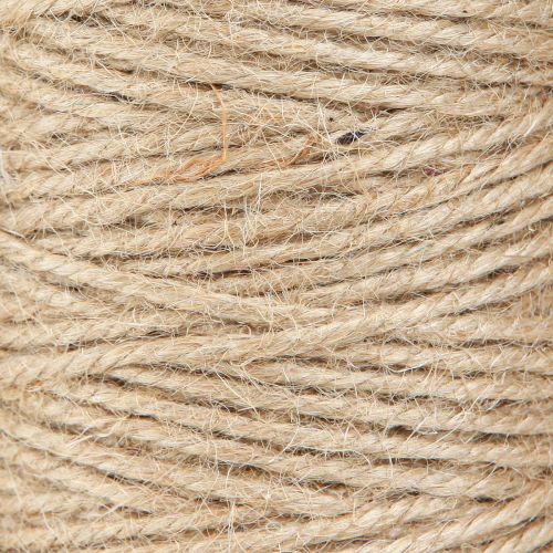 Produkt Przędza jutowa, sznurek jutowy, naturalna rolka 3 mm po 100 m × 2 sztuki