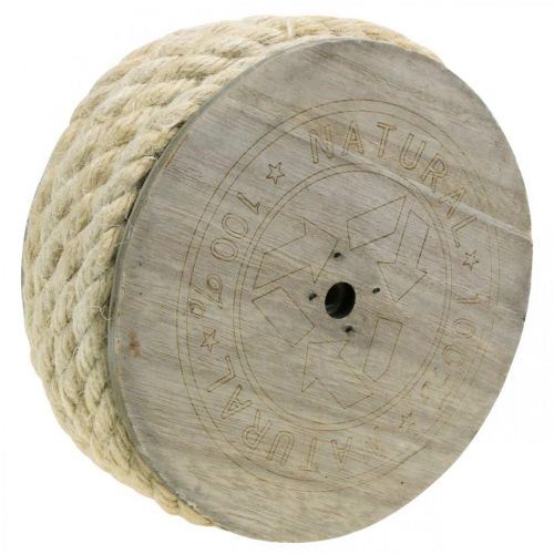 Produkt Sznurek jutowy kremowy sznur dekoracyjny wykonany z naturalnego włókna jutowego 8mm 7m