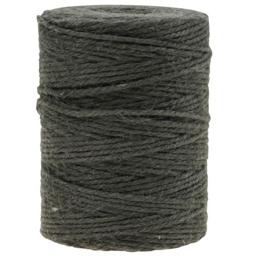 Produkt Sznurek jutowy Sznurek jutowy ozdobny sznur jutowy antracytowy Ø3mm 150m