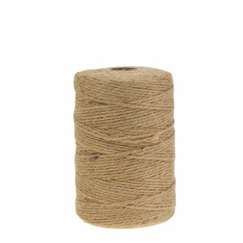 Floristik24 Uniwersalny sznurek jutowy naturalny 1mm 200m 1 sztuka