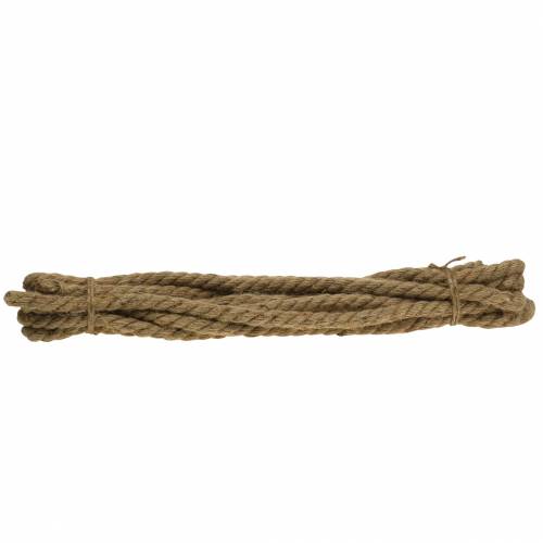 Floristik24 Praktyczna lina jutowa Ø1,5cm 6m