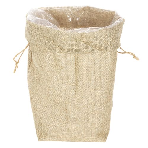 Worek jutowy 13,5×11cm wys. 25cm | Floristik24.pl