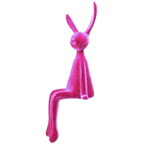 Produkt Stołek Edge Rabbit Flocked Siedzący Wielkanocny Króliczek Różowy – 2. Wybór – 56 cm