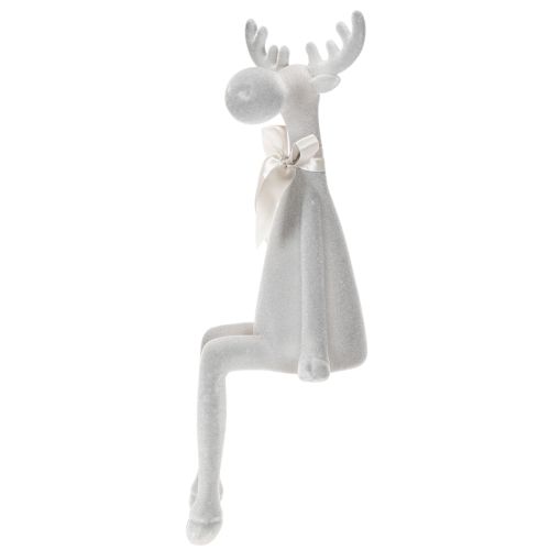 Figurka świąteczna renifer z długimi nogami, półka, 54 cm | Floristik24.pl
