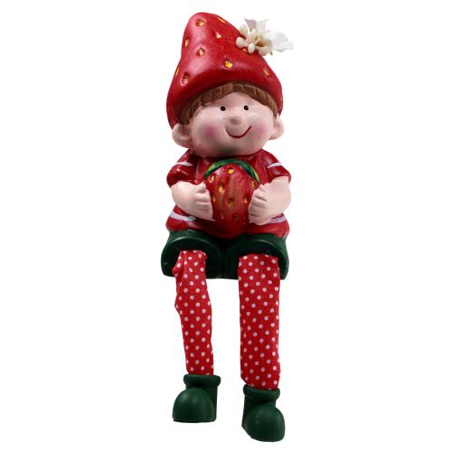 Floristik24 Stołek krawędziowy truskawkowe figurki dekoracyjne dla dzieci wys. 11,5-13cm 2szt