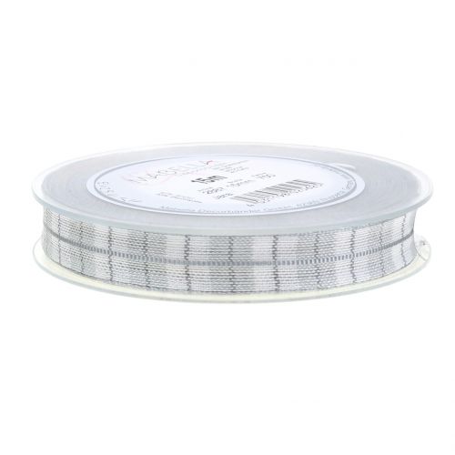 Floristik24 Taśma kontrolna szara 15mm 15m