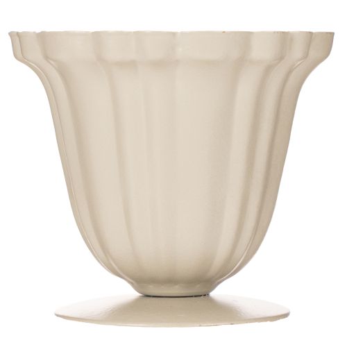 Miska dekoracyjna, trofeum kremowe, mała, 10 cm | Floristik24.pl