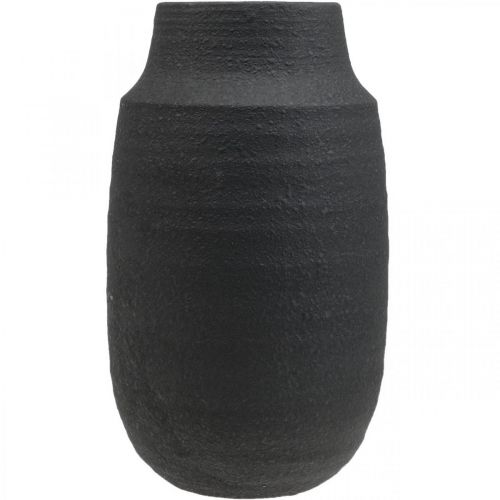 Produkt Wazon ceramiczny Wazon z czarnymi kwiatami Wazony dekoracyjne Ø17cm W34cm