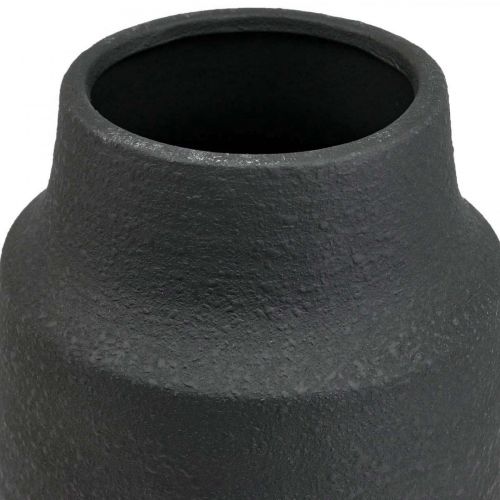 Produkt Wazon ceramiczny Wazon z czarnymi kwiatami Wazony dekoracyjne Ø17cm W34cm