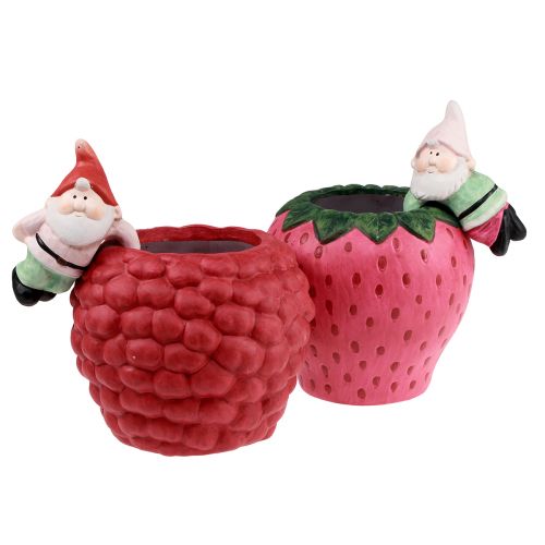 Produkt Wieszak krawędziowy doniczki ceramicznej karzeł Ø14,5cm 2szt