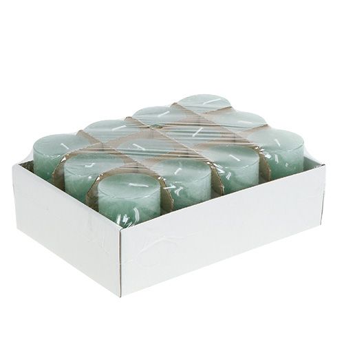Floristik24 Świeczka świąteczna Jade 50mm x 100mm 12szt.