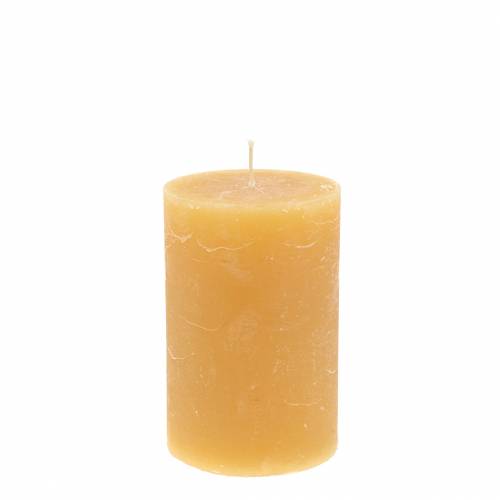 Produkt Świece jednokolorowe miodowe 60×100mm 4 szt.