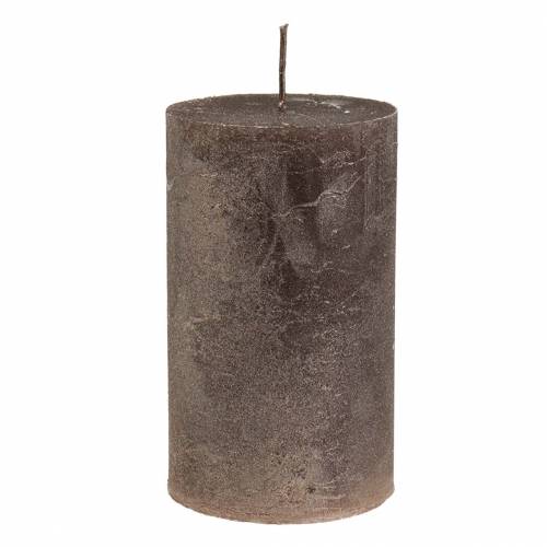 Produkt Świece jednobarwne miedziane metaliczne 85×150mm 2szt