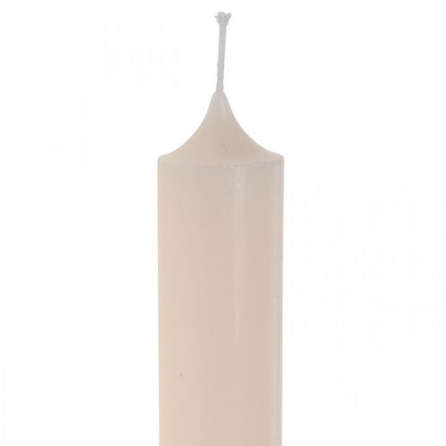 Floristik24 Świeca długi świecznik stołowy pręt świeca kremowa Ø3cm W29cm