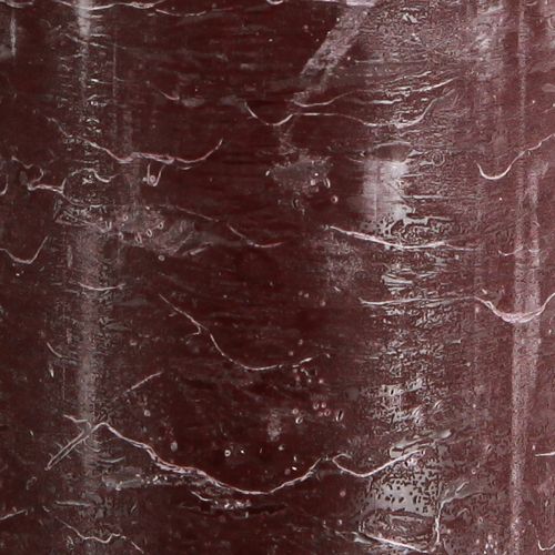 Produkt Świece Świece stojące bordowe jednokolorowe 85x200mm 2 szt