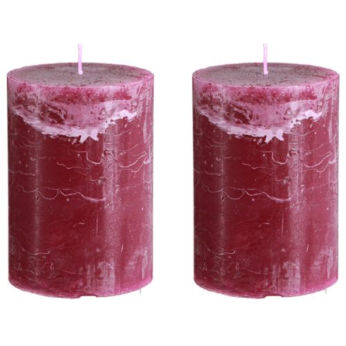 Produkt Świece barwione poprzez Świece stojące Berry 85×120mm 2 szt