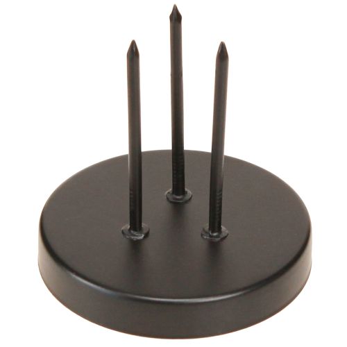 Produkt Świeczniki na wieniec adwentowy metal czarny mat Ø8cm 4 szt.